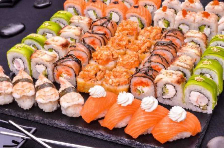 Оригінальне зображення проєкту: Sushi Master: реклама мережі ресторанів